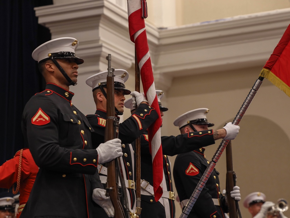 U.S. Marine Corps Lt. Gen. Dimitri Henry's Retirement Ceremony