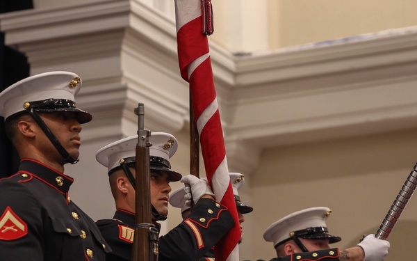 U.S. Marine Corps Lt. Gen. Dimitri Henry's Retirement Ceremony