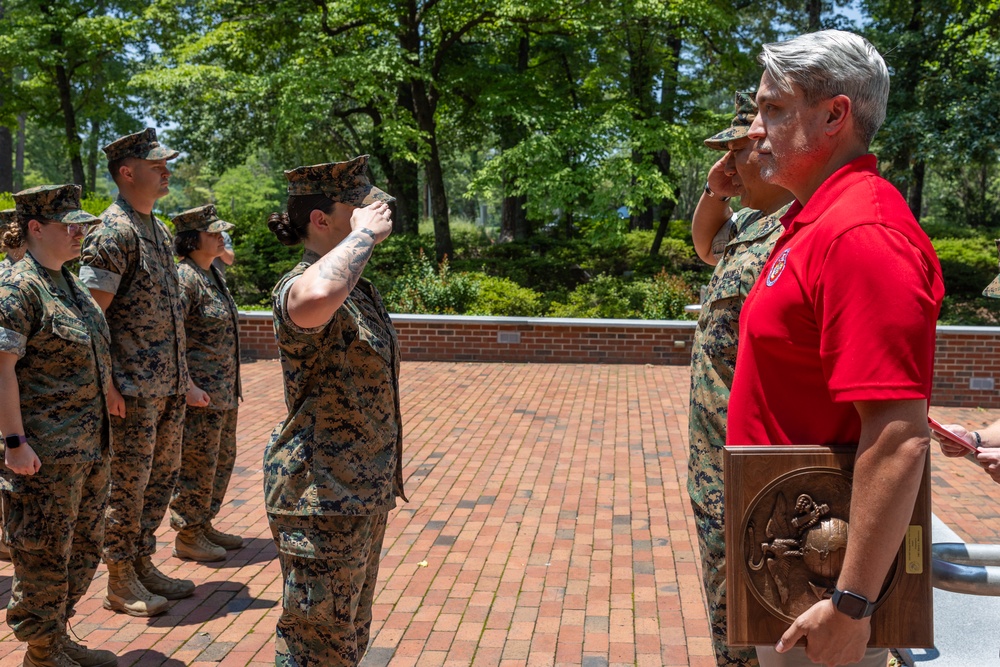 Chief Hospital Corpsman George William &quot;Doc&quot; Piercy Award Ceremony