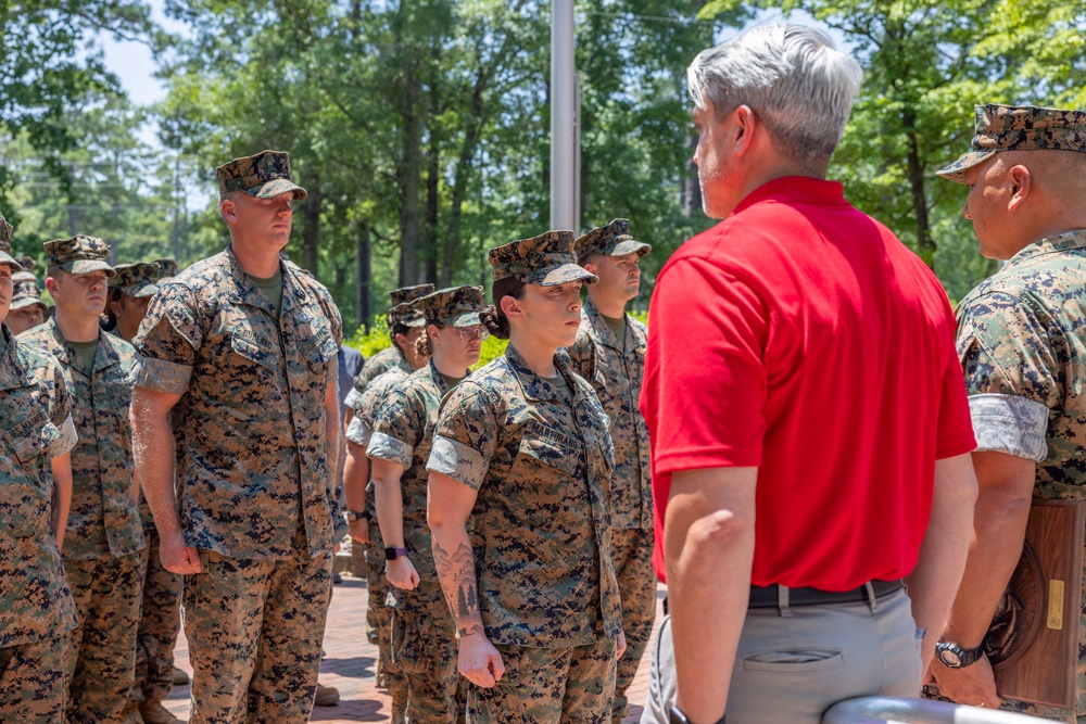 Chief Hospital Corpsman George William &quot;Doc&quot; Piercy Award Ceremony