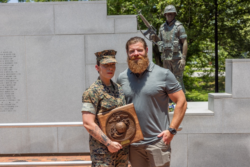 Chief Hospital Corpsman George William &quot;Doc&quot; Piercy Award Ceremony