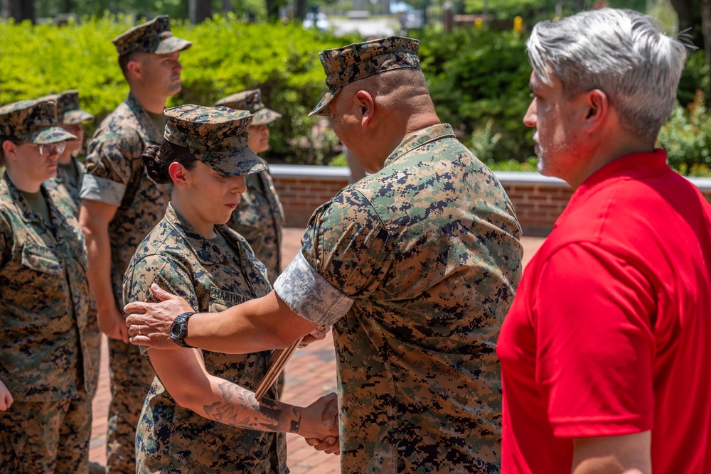 Chief Hospital Corpsman George William &quot;Doc&quot; Piercy Award Ceremony