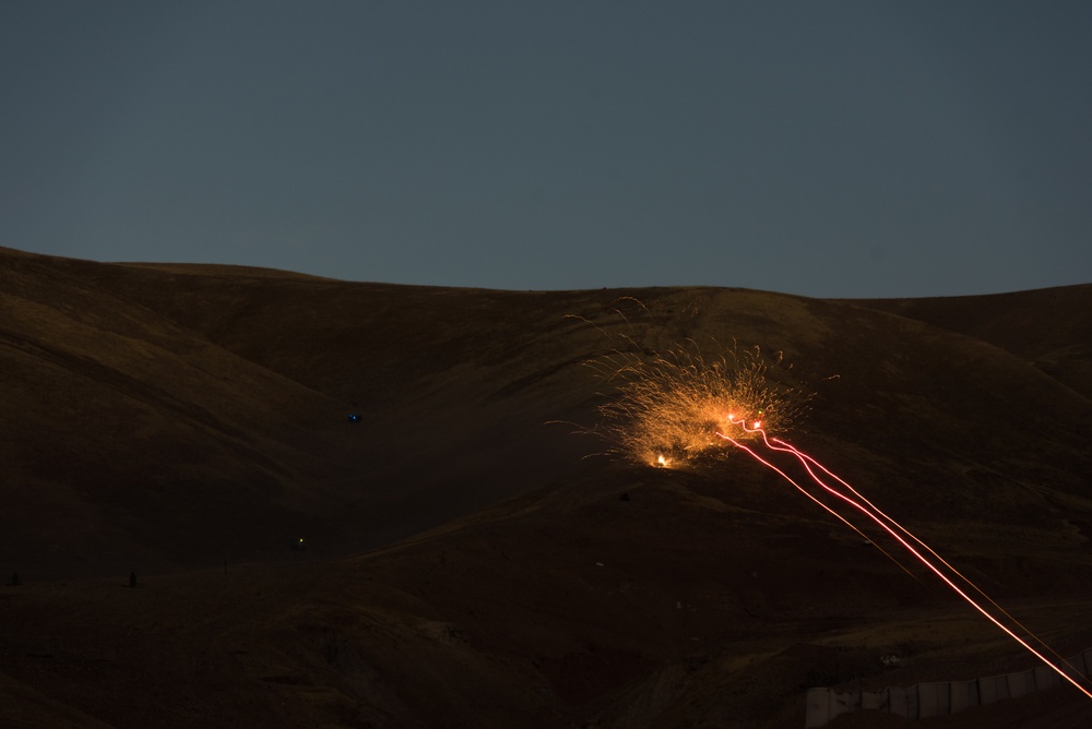 Estonian Defence Forces Conduct Close Air Support Live Fire Exercise