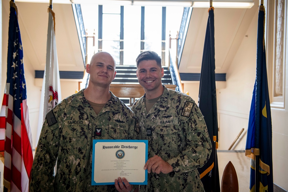 FC1 Sanders Reenlistment