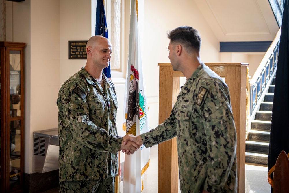 FC1 Sanders Reenlistment