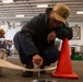 Makin Island Hangar Bay Maintenance