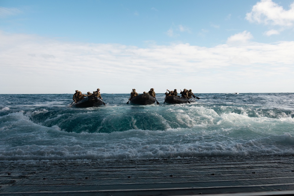31st MEU | Conducts Launch and Recovery Drills Onboard USS San Diego