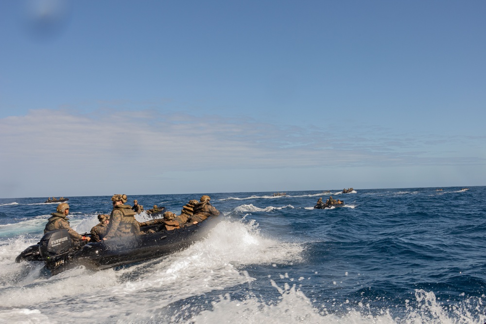 31st MEU | Conducts Launch and Recovery Drills Onboard USS San Diego