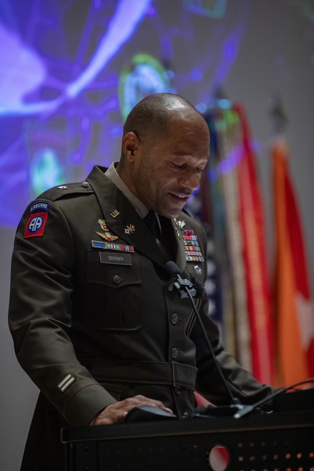 Brig. Gen. Tonri Brown Promotion Ceremony