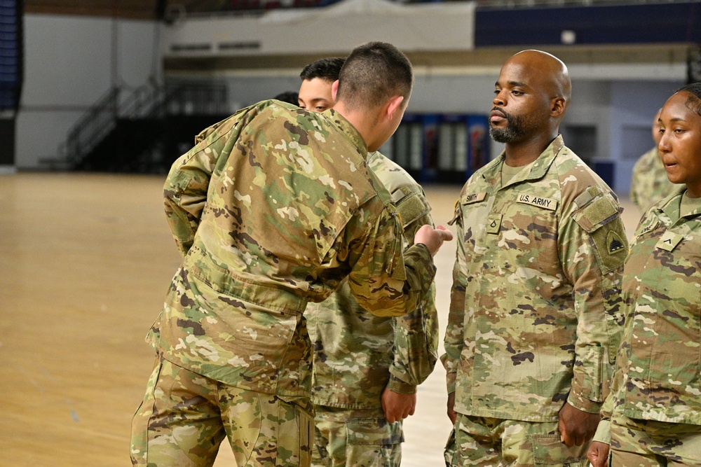 District of Columbia Army National Guard RRB hosts battle hand-off ceremony