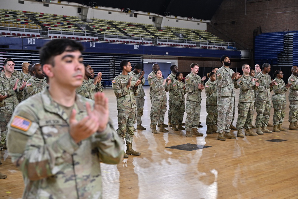 District of Columbia Army National Guard RRB hosts battle hand-off ceremony
