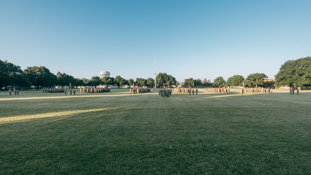 75th FAB Change of Command/Responsibility Ceremony