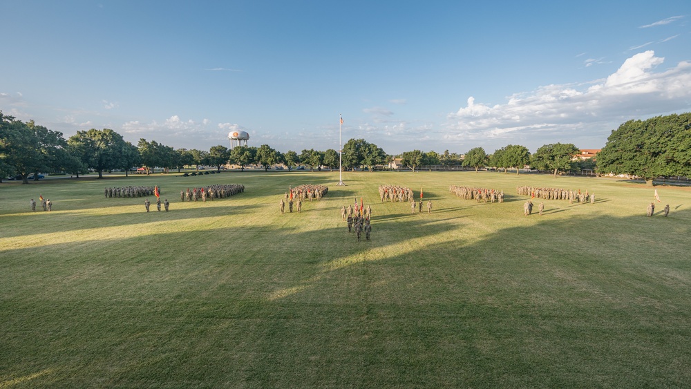 75th FAB Change of Command/Responsibility Ceremony