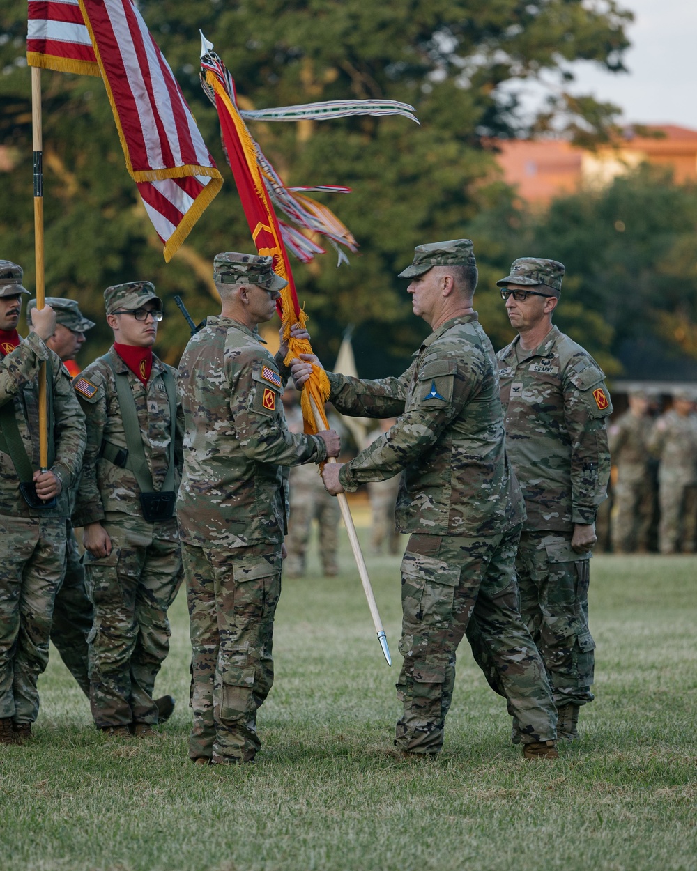 75th FAB Change of Command/Responsibility Ceremony