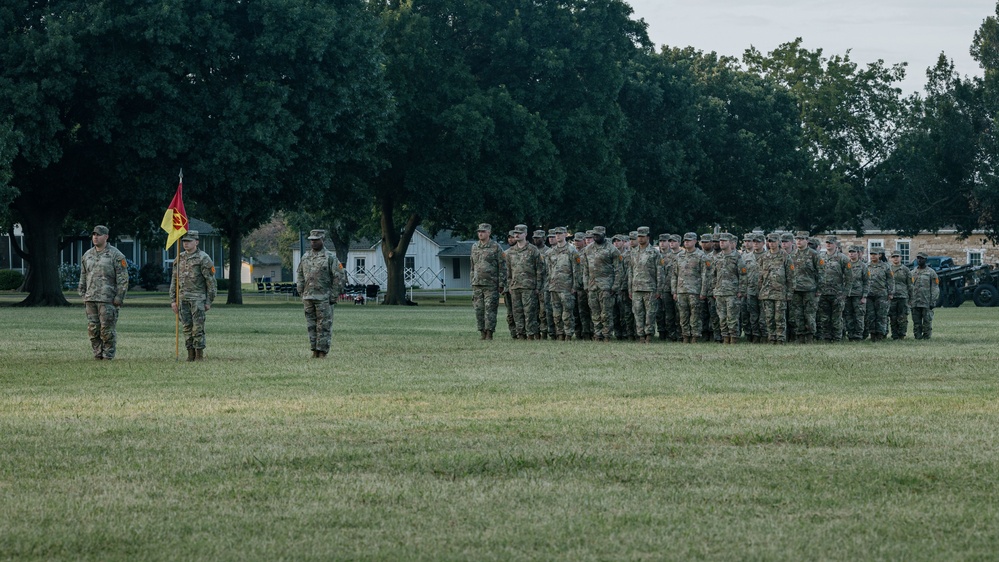 75th FAB Change of Command/Responsibility Ceremony