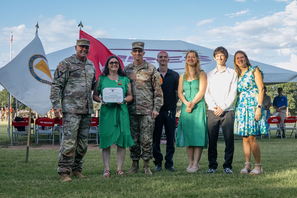 75th FAB Change of Command/Responsibility Ceremony