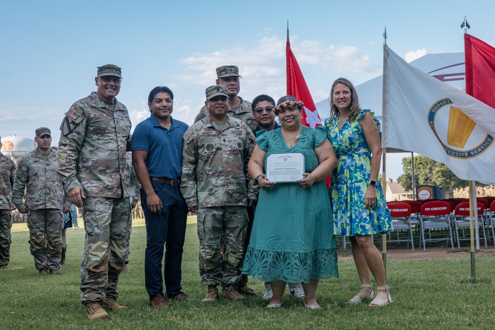 75th FAB Change of Command/Responsibility Ceremony