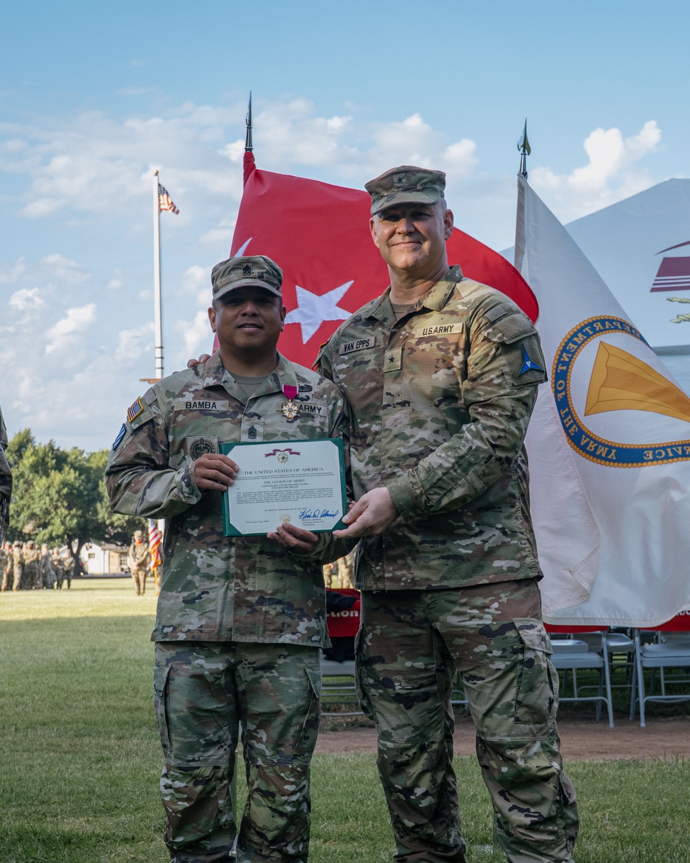 75th FAB Change of Command/Responsibility Ceremony
