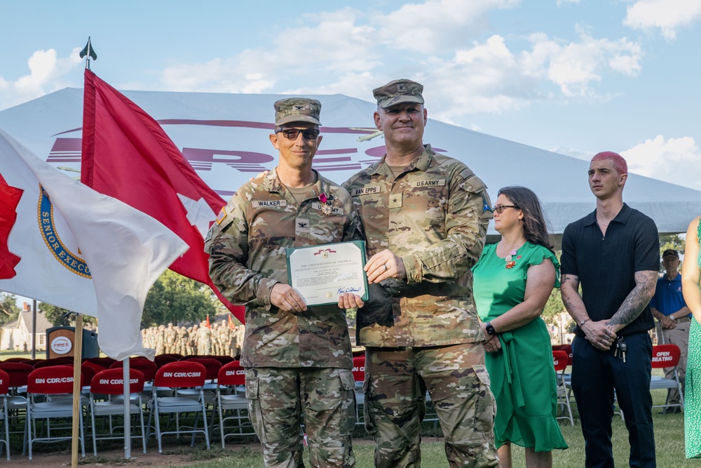 75th FAB Change of Command/Responsibility Ceremony