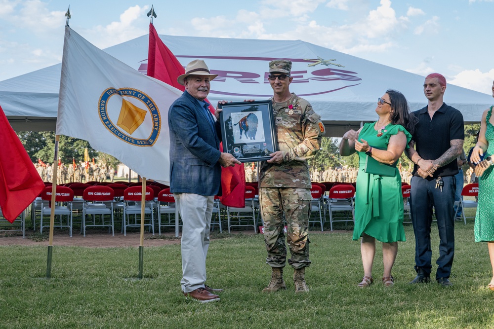 75th FAB Change of Command/Responsibility Ceremony