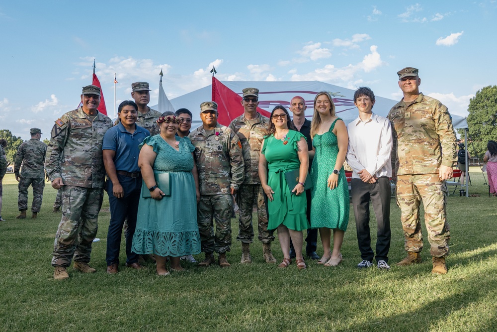 75th FAB Change of Command/Responsibility Ceremony