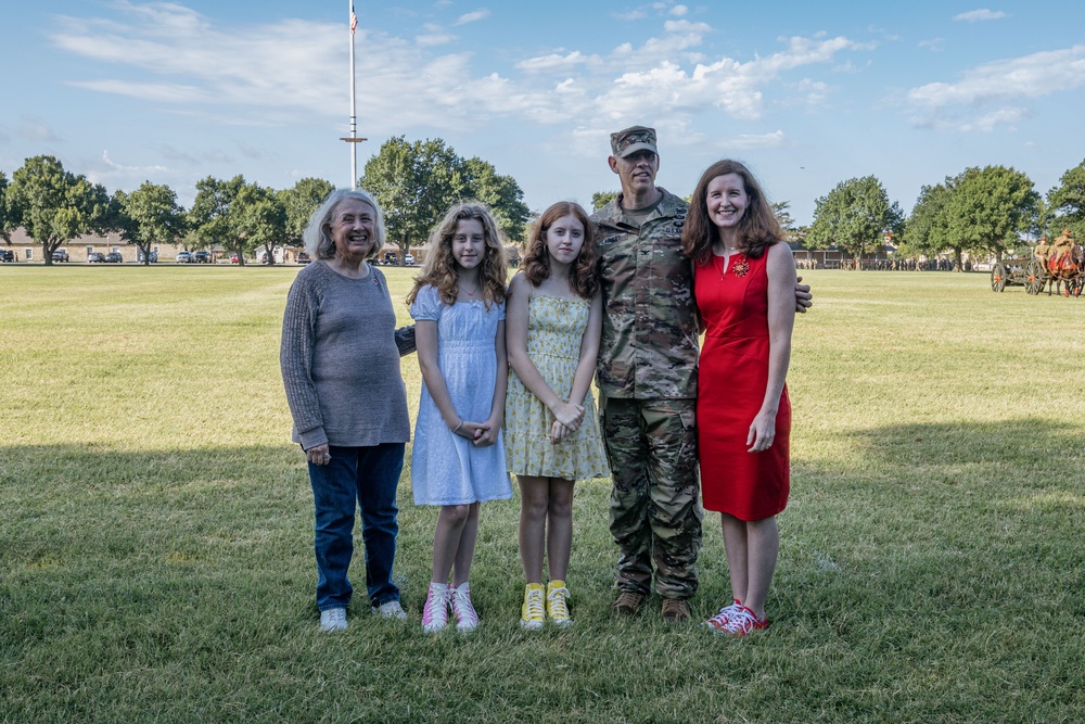 75th FAB Change of Command/Responsibility Ceremony
