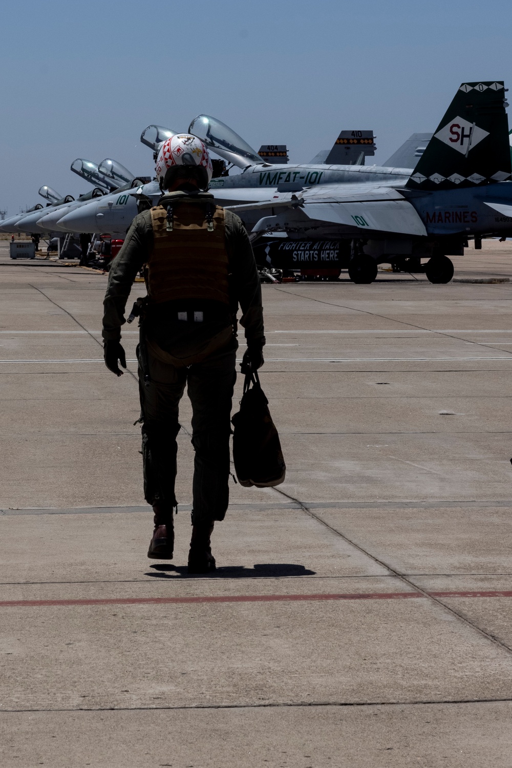 MAG-11 Commanding Officer Final Flight