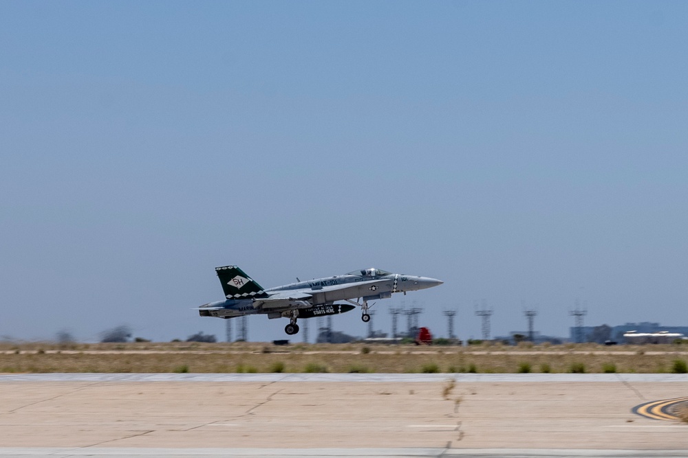 MAG-11 Commanding Officer Final Flight