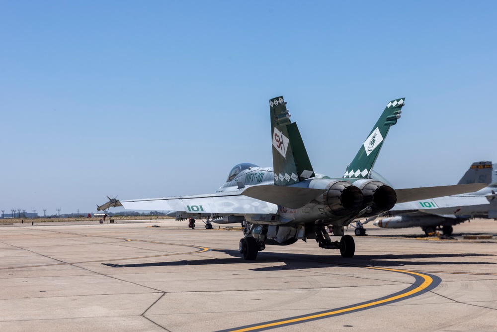 MAG-11 Commanding Officer Final Flight