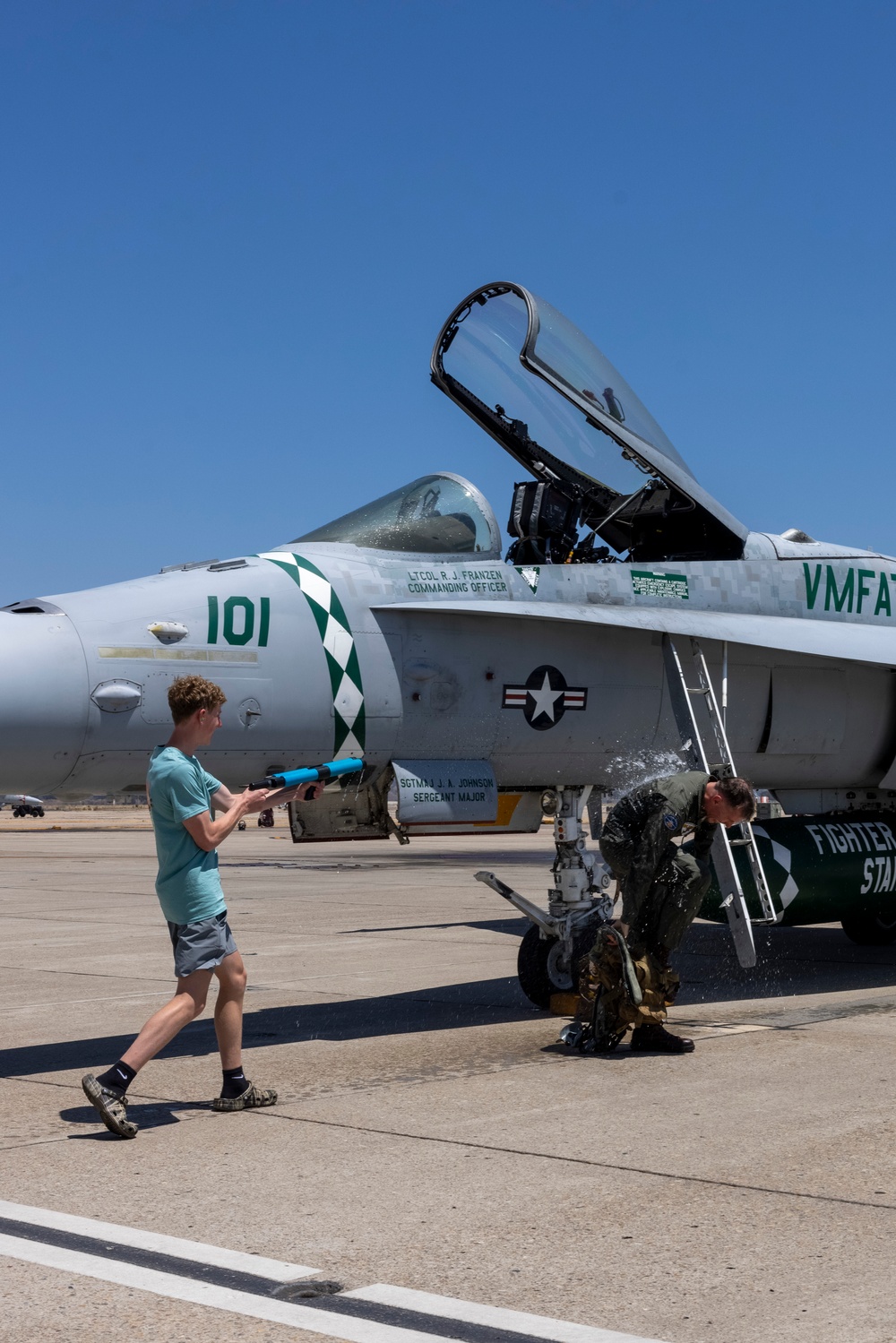 MAG-11 Commanding Officer Final Flight