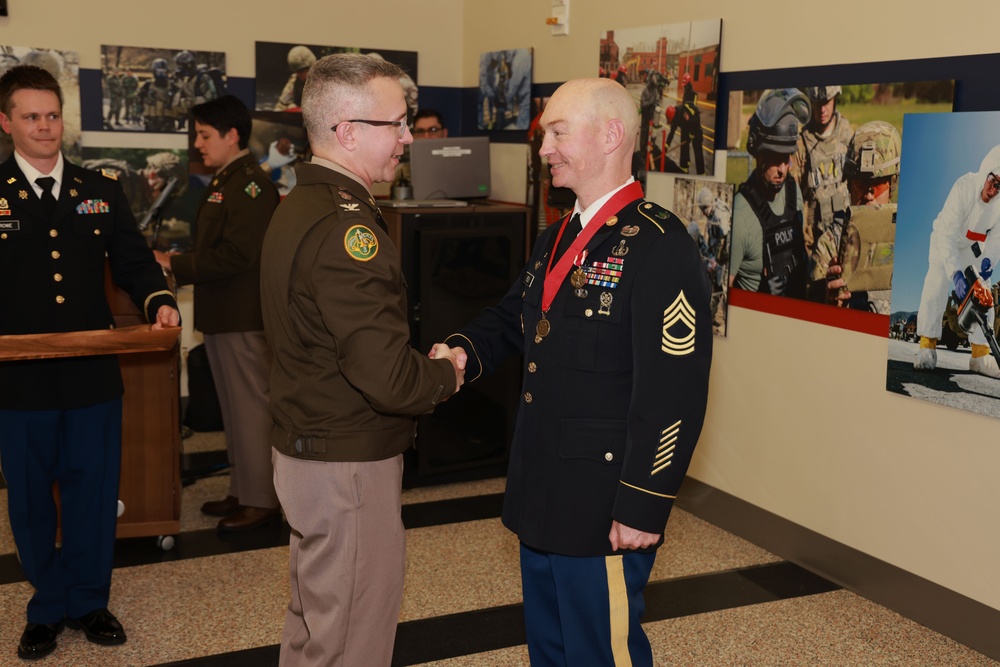 Master Explosive Ordnance Disposal tech completes career at 20th CBRNE Command