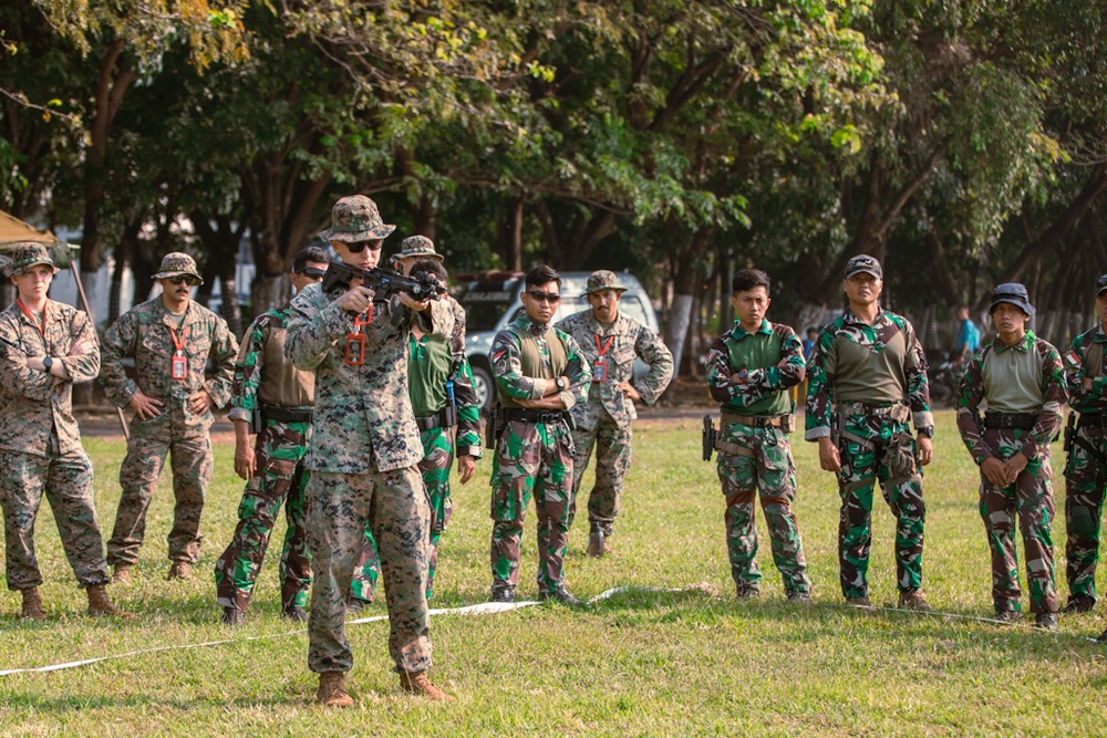 CARAT Indonesia 2025 Conducts Force Protection Training Exchange