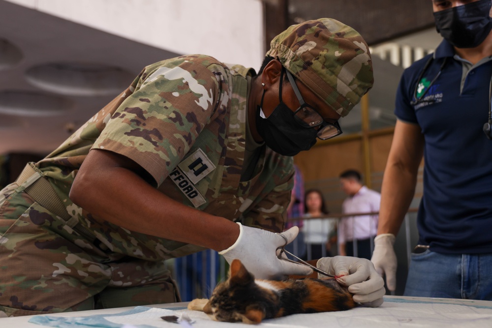 Continuing Promise 2025 Veterinary Clinic