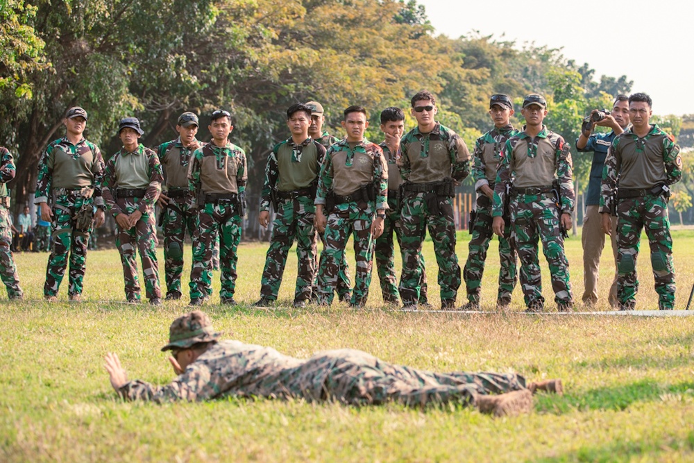 CARAT Indonesia 2025 Conducts Force Protection Training Exchange