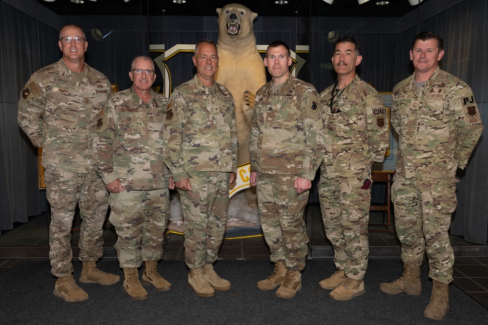 Brig. Gen. Robert Hargens visits JBER