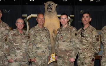 Brig. Gen. Robert Hargens visits JBER