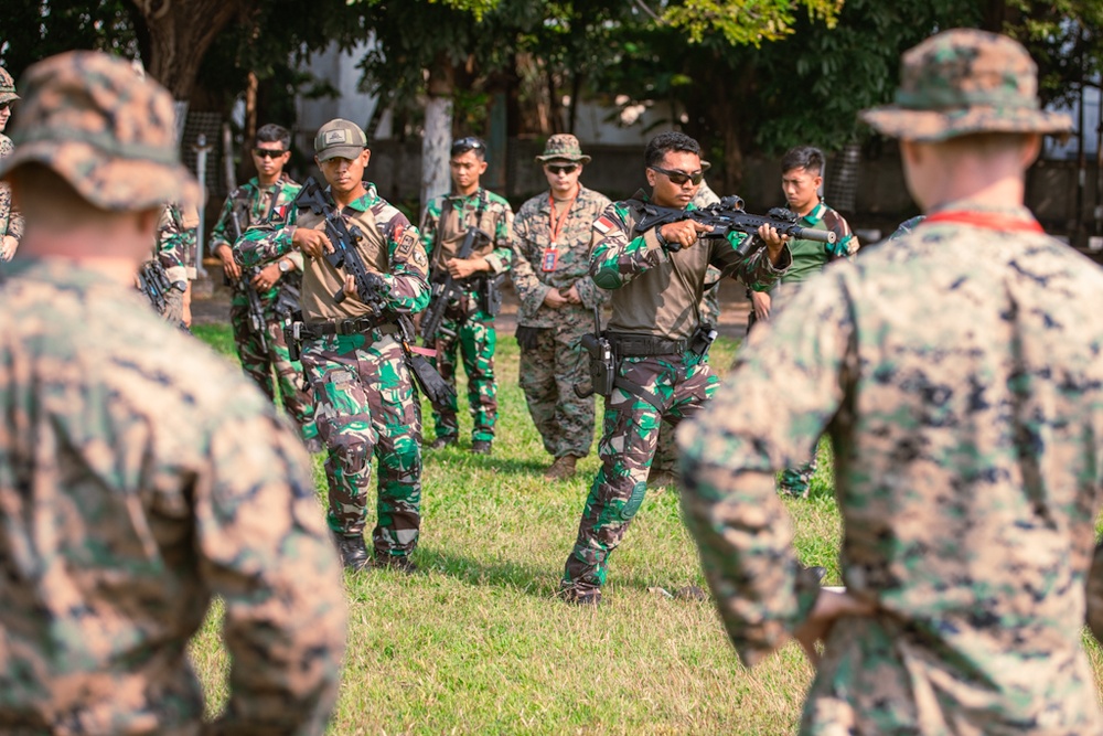 CARAT Indonesia 2025 Conducts Force Protection Training Exchange