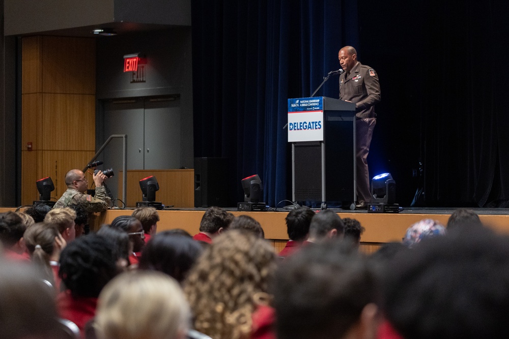 Brig. Gen. Brown Speaks at SkillsUSA Conference