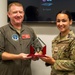 Taylor recieves Chief's award