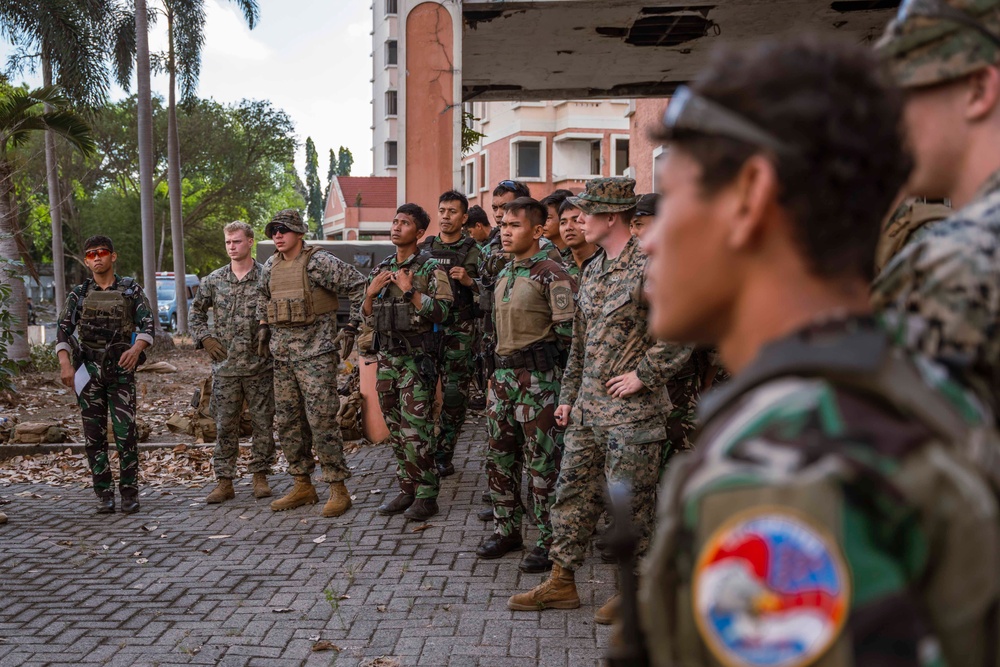 CARAT Indonesia 2025 conducts force protection field training in Surabaya