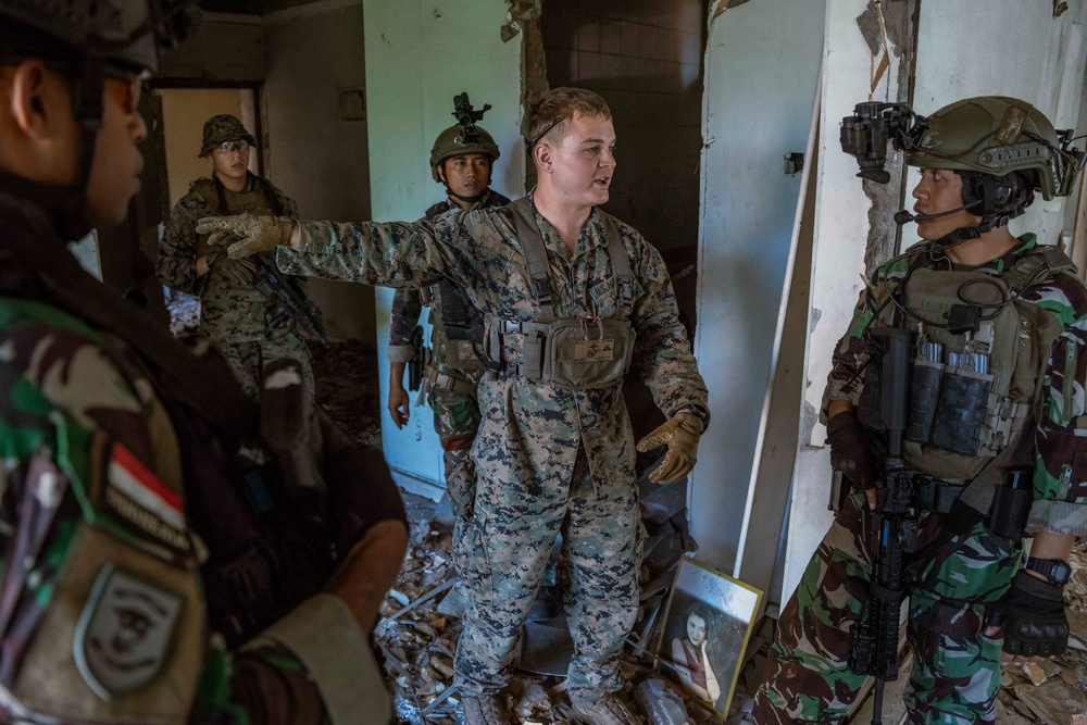 CARAT Indonesia 2025 conducts force protection field training in Surabaya