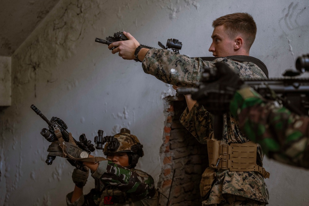CARAT Indonesia 2025 conducts force protection field training in Surabaya