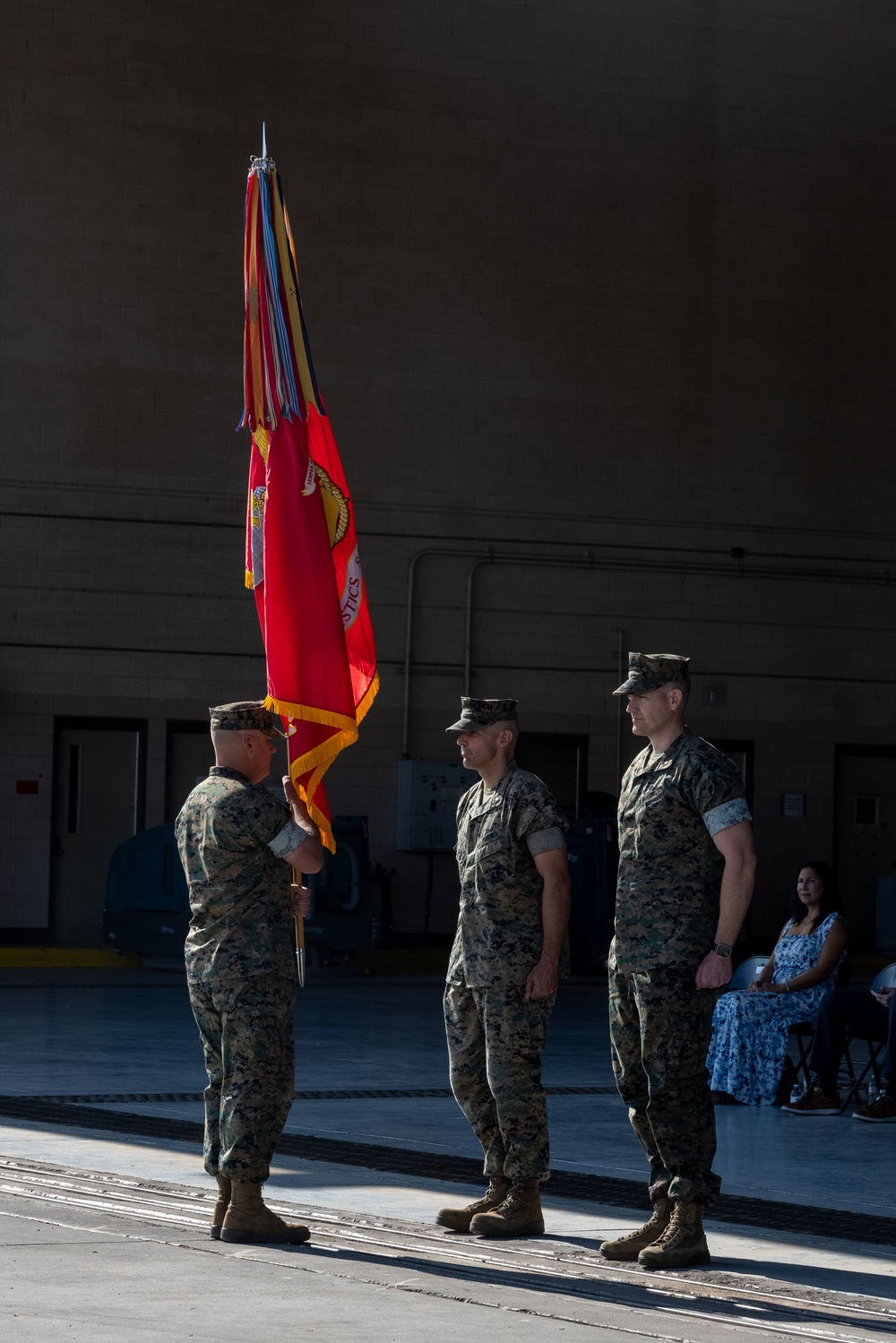 MALS-13 change of command ceremony
