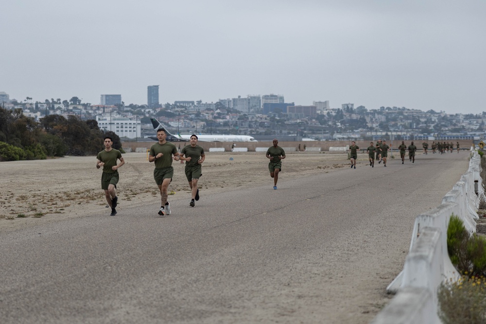 MCRD San Diego Headquarters and Service Battalion PFT