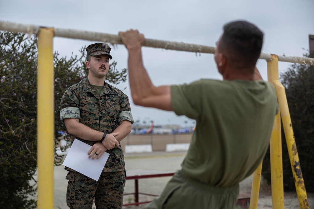 MCRD San Diego Headquarters and Service Battalion PFT