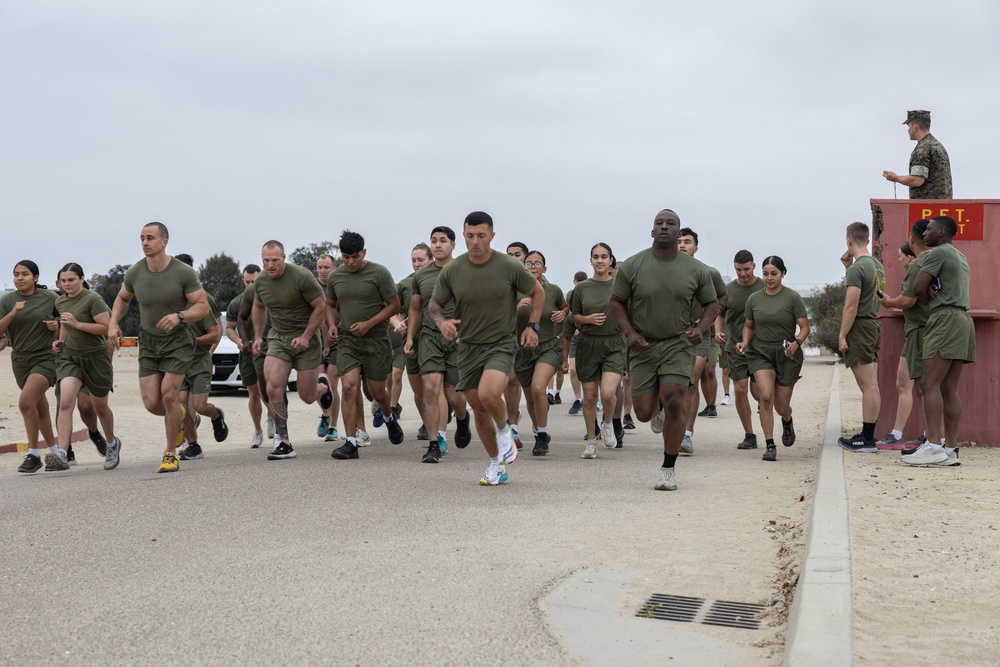 MCRD San Diego Headquarters and Service Battalion PFT