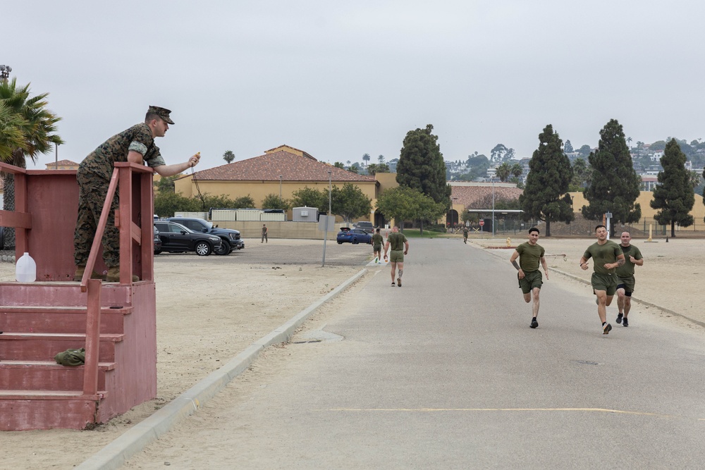 MCRD San Diego Headquarters and Service Battalion PFT