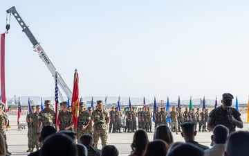 MALS-13 change of command ceremony