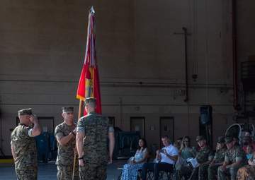 MALS-13 change of command ceremony