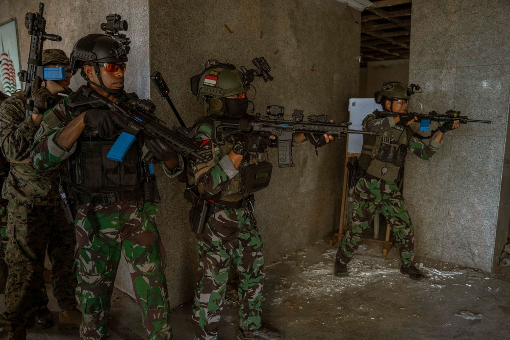 CARAT Indonesia 2025 conducts force protection field training in Surabaya